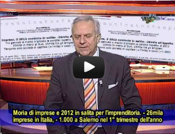 MORIA D'IMPRESE 1° TRIM.2012. MILLE IN MENO A SALERNO